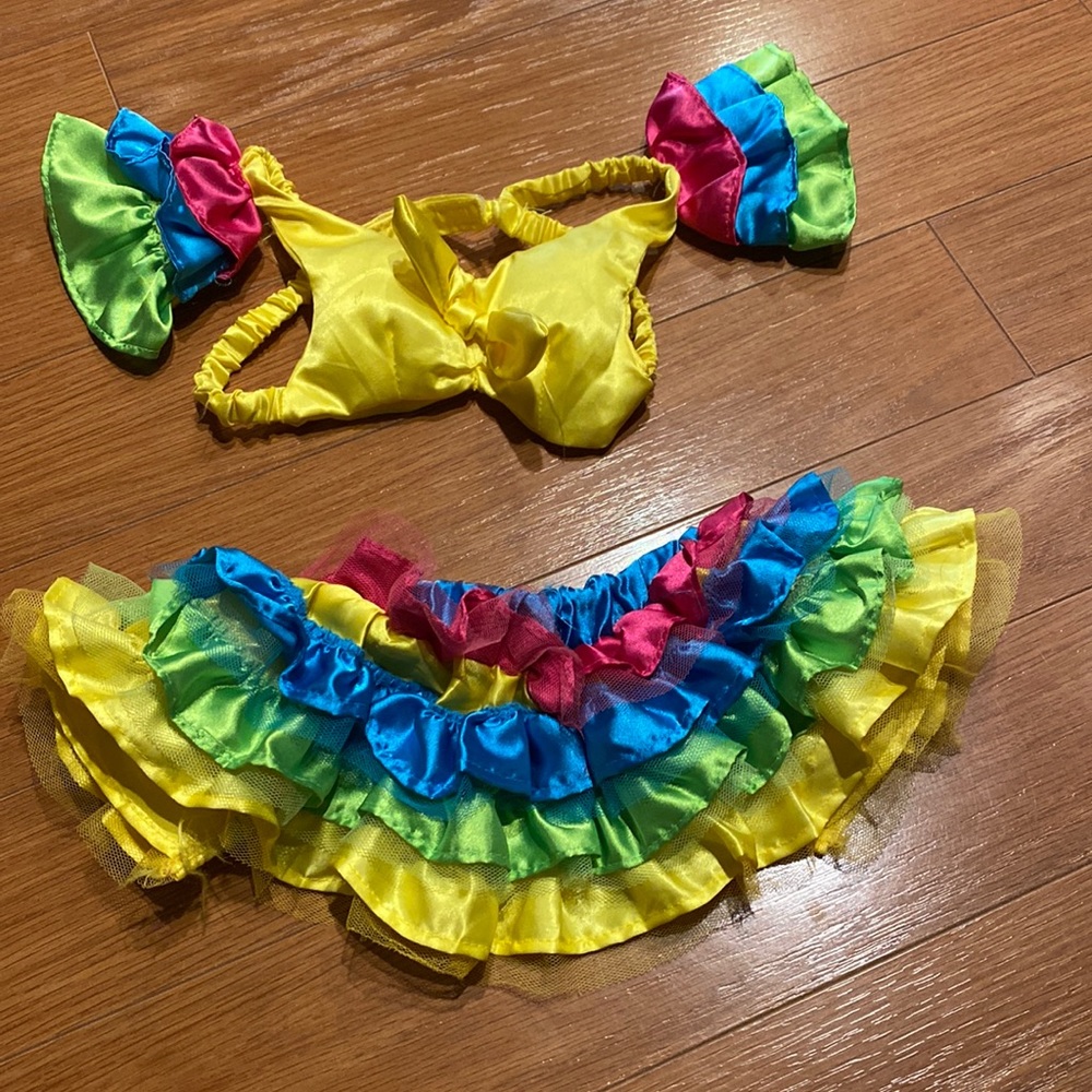 Dog hula costume